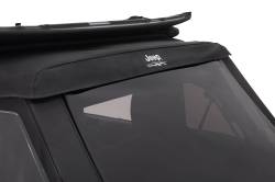 Bestop - Bestop 54422-17 Trektop Glide Soft Top w/Jeep Logo Black for 07-18 Wrangler JK - Image 1