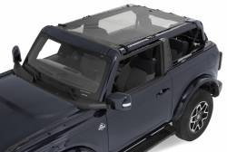 Bestop - Bestop 52422-11 Mesh Safari Access Bimini Top for 21-25 Ford Bronco 2DR - Image 2