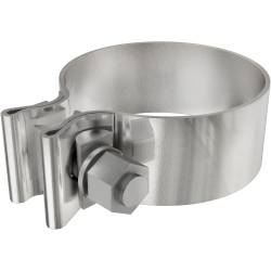 MagnaFlow Exhaust Products - MagnaFlow 10163 Lap Joint Band Clamp 2.75" Universal Stainless Steel 10pk - Image 1