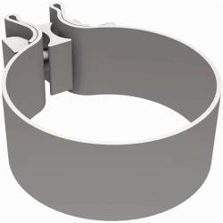 MagnaFlow Exhaust Products - MagnaFlow 10163 Lap Joint Band Clamp 2.75" Universal Stainless Steel 10pk - Image 2