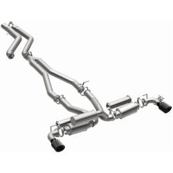 MagnaFlow Exhaust Products - MagnaFlow 19495 xMOD Series Carbon Fiber Tips Cat-Back System - Image 2