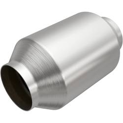 MagnaFlow Exhaust Products - MagnaFlow 51659 Universal Catalytic Converter 8.75"L x 5" W Round - Image 1