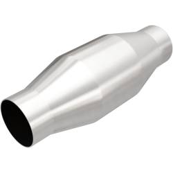 MagnaFlow Exhaust Products - MagnaFlow 59926 Universal Catalytic Converter 11"L x 4"W Round 2.50" - Image 1