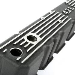 Omix - Omix 17401.21 Engine Valve Cover Kit Black Aluminum for 81-86 Jeep CJ 4.2L - Image 2