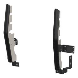 LUVERNE - LUVERNE 331332 2" Chrome Steel Tubular Grille Guard Upright Package - Image 1