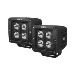 Westin - Westin 09-12205B-PR HyperQ B-FORCE 5W LED Chips Auxiliary Lights Flood Beam - Image 2