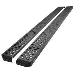 Westin - Westin 27-74755 86" Universal Grate Steps Running Boards Textured Black Pair - Image 1