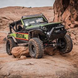 Westin - Westin 42-6005 Triple Tube Rock Rail Steps for 07-18 Jeep Wrangler 2DR - Image 2