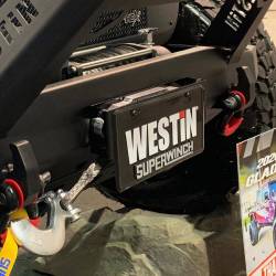 Westin - Westin 46-20065 Winch Mount License Plate Re-locator - Image 2