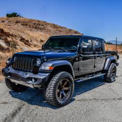 Westin - Westin 21-24165 Pro Traxx 4" Oval Nerf Bars for 20-25 Jeep Gladiator JT Black - Image 2