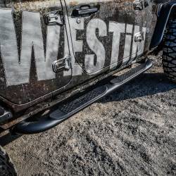 Westin - Westin 21-4065 Platinum 4" Nerf Bars for 18-25 Jeep Wrangler JL 4DR - Image 2