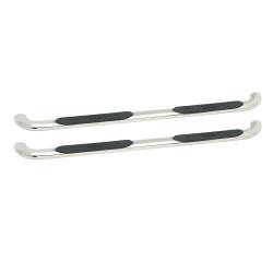 Westin - Westin 21-4120 4" Platinum Oval Nerf Bars for 19-25 Silverado/Sierra Dbl Cab SS - Image 1