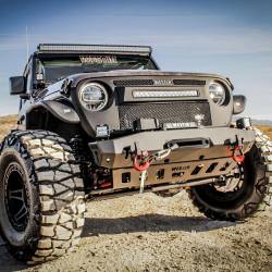 Westin - Westin 59-80065 WJ2 Stubby Front Bumper for 18+ Jeep Gladiator/Wrangler JL - Image 2