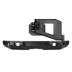 Westin - Westin 59-82055 WJ2 Rear Bumper/Tire Carrier/Sensors for 18-26 Jeep Wrangler JL - Image 1