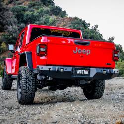 Westin - Westin 59-82075 WJ2 Rear Bumper w/Sensor for 20-26 Jeep Gladiator JT w/Sensors - Image 2