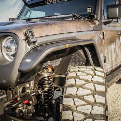 Westin - Westin 62-1025 Tube Fenders Front for 18+ Jeep Gladiator/Wrangler JL - Image 2