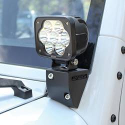 Westin - Westin 62-41045 Lower Pillar Mounts for Jeep Wrangler JK - Image 2