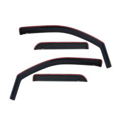 Westin - Westin 72-35403 Wind Deflector 4pc for 09-25 Rm 1500/2500/3500 Quad Cab - Image 1