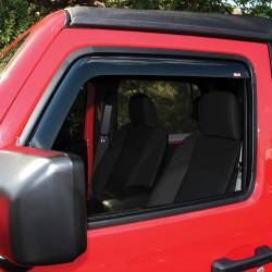 Westin - Westin 72-51467 In Channel Wind Deflector 2Pc for 18-25 Jeep Wrangler JL 2DR - Image 2