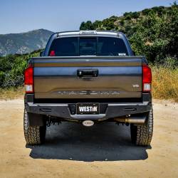 Westin - Westin 58-421045 Pro-Series Rear Bumper for 16-23 Toyota Tacoma w/o Blind Spot - Image 2