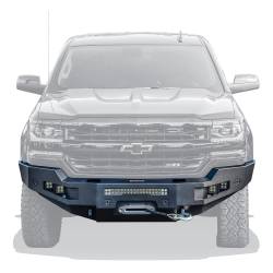 Westin - Westin 58-411165 Front Bumper for 15-2019 Silverado 2500/3500 - Image 2