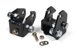 JKS JKS9611 Front Shock Extension Brackets for 18-26 Jeep Gladiator/Wrangler JL