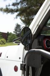 Rugged Ridge - Rugged Ridge 11025.25 Trail Mirror Kit Round Pair 18-21 Jeep Wrangler/Gladiator - Image 4