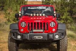 Rugged Ridge - Rugged Ridge 11230.12 Elite Euro Guard Kit Headlight Textured Black 07-18 Wrangl - Image 6