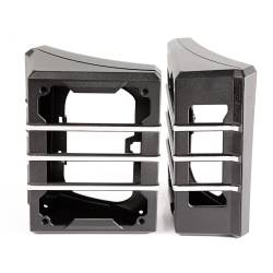 Rugged Ridge - Rugged Ridge 11226.04 Elite Guard Taillight Brushed Black for 07-18 Wrangler JK - Image 1