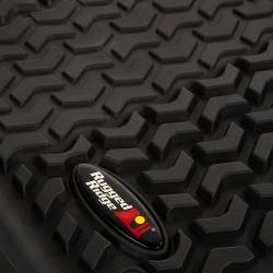 Rugged Ridge - Rugged Ridge 12987.05 Floor Liner Front/Rear Black 2018-2020 Jeep Wrangler JL 4 - Image 3