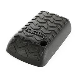 Rugged Ridge - Rugged Ridge 13104.61 Door Armrest Cover Black for 97-01 Jeep Wrangler TJ - Image 1