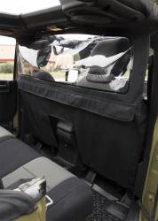Rugged Ridge - Rugged Ridge 13552.51 Windbreaker 07-18 Jeep Wrangler JKU 4DR - Image 3