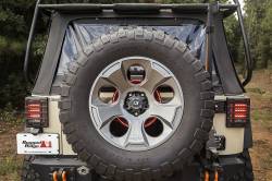 Rugged Ridge - Rugged Ridge 11585.04 Third Brake Light Ring LED - Image 4