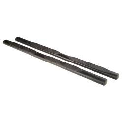 Rugged Ridge - Rugged Ridge 11591.13 Side Step 4" Oval Black for 18-25 Jeep Wrangler JL/JLU - Image 1