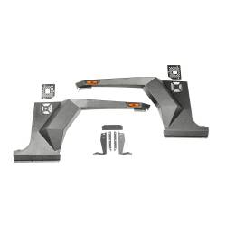Rugged Ridge - Rugged Ridge 11615.01 XHD Armor Fender Kit Front Pair 07-18 Jeep Wrangler JK/JKU - Image 1