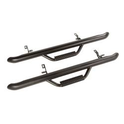 Rugged Ridge - Rugged Ridge 11596.05 Spartan Nerf Bar Kit Textured Black for 12-18 Wrangler JK - Image 1
