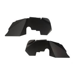 Rugged Ridge - Rugged Ridge 11615.07 Aluminum Inner Fender Liners Black 07-18 Jeep Wrangler JK - Image 1