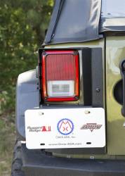Rugged Ridge - Rugged Ridge 11615.20 Rear XHD Quarter Panel Guard 07-18 Jeep Wrangler JK 4DR - Image 6