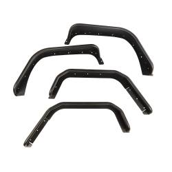 Rugged Ridge - Rugged Ridge 11615.48 Steel Tube Fender Flares F/R Set 07-18 Wrangler JK - Image 1