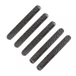Rugged Ridge - Rugged Ridge 13311.49 Elite Door Handle Inserts Black Tread 07-18 JK 4DR - Image 1