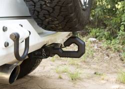 Rugged Ridge - Rugged Ridge 11237.20 Elite Giga Hook Black 2" Receiver - Image 4