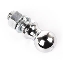 Rugged Ridge - Rugged Ridge 11305.04 Trailer Hitch Ball 1-7/8" Ball 1" Diameter Shank Chrome - Image 1