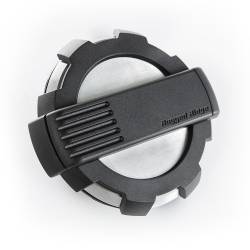 Rugged Ridge - Rugged Ridge 11425.10 Gas Cap Door No-Lock Brush Aluminum 07-18 Wrangler JK - Image 2