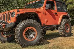 Rugged Ridge - Rugged Ridge 11504.37 RRC Rocker Guards 18-21 Jeep Wrangler JL 2DR - Image 1