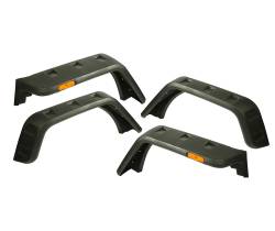 Rugged Ridge - Rugged Ridge 11640.09 Hurricane Fender Flare Kit EU Text 07-18 Jeep Wrangler JK - Image 1