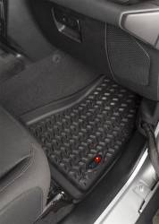 Rugged Ridge - Rugged Ridge 12920.36 Floor Liner Front Black 18-20 Jeep Wrangler JL/Gladitor JT - Image 6