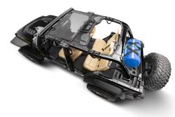 Rugged Ridge - Rugged Ridge 13579.72 Eclipse Sun Shade Front Black 18-21 Wrangler 4DR 2021 Glad - Image 5
