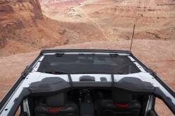 Rugged Ridge - Rugged Ridge 13579.72 Eclipse Sun Shade Front Black 18-21 Wrangler 4DR 2021 Glad - Image 6