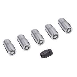 Rugged Ridge - Rugged Ridge 16715.31 Wheel Lock Nut Set 5 Nuts w/Key Chrome M14x1.5 - Image 2