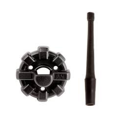 Rugged Ridge - Rugged Ridge 17212.41 Elite Antenna Base w/6" Reflex Antenna 07-21 Jeep Wrangler - Image 1
